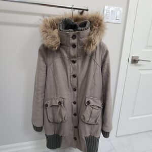 Made In Korea Womens Coat Removable Liner & Hood